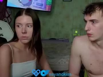 say_and_kiss from Chaturbate is Freechat