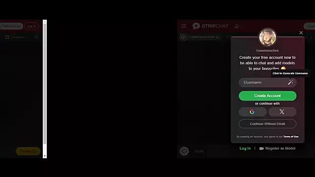 Kylie6lack from StripChat is Freechat